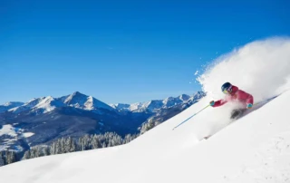 skiing in vail